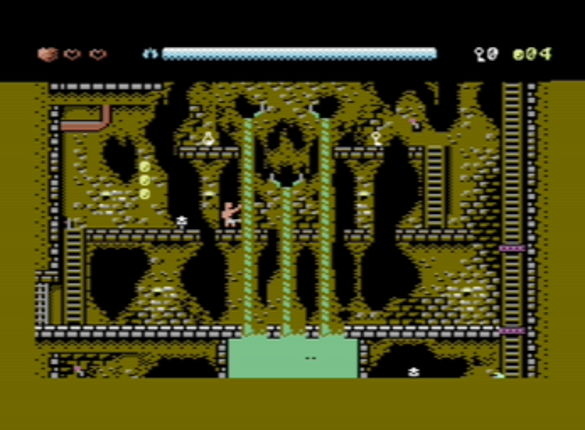 Deathflood: Dungeon of Doom (C64) Image