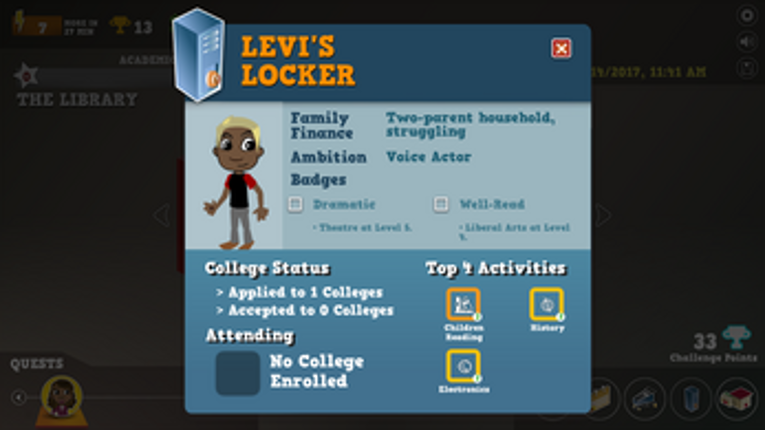 Mission: Admission screenshot