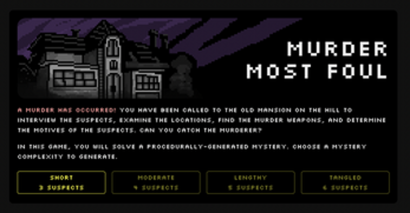 Murder Most Foul Image