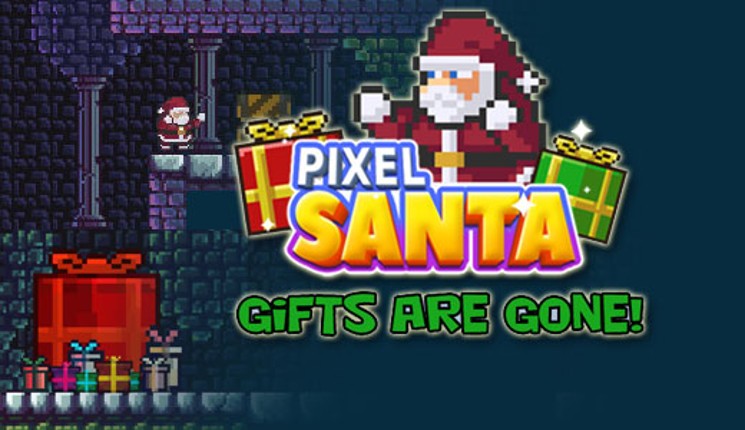 Pixel Santa - Gifts are gone! Image