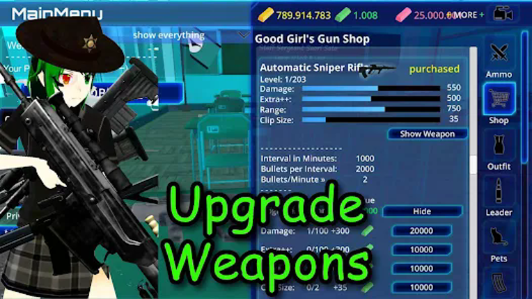 Yandere Zombie Shooter Online screenshot