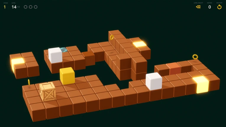 Gold Cubes Image