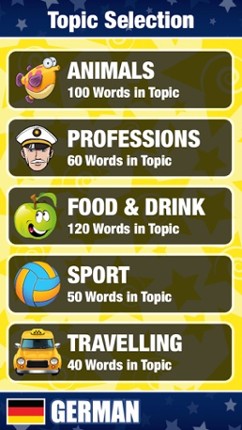 Learn German - Free Language Study App for Travel in Germany. screenshot