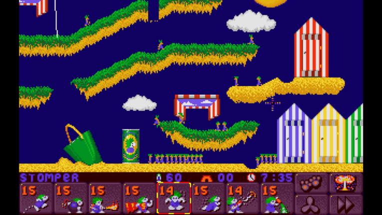 Lemmings 2: The Tribes screenshot