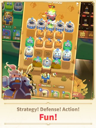 Merge Tactics: Castle Defense screenshot