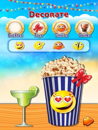 Popcorn Maker - Cooking fun and happy snack chef game screenshot