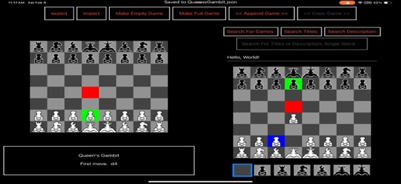 Snapshot Chess Move Image