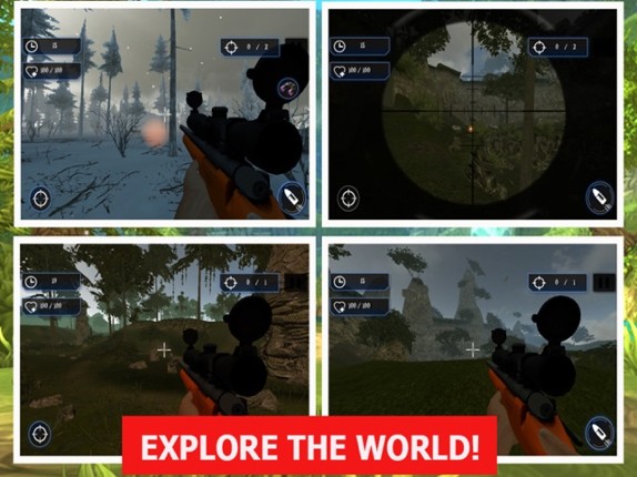 Sniper Deer Bow Hunter Shooting : Beast Jungle Wild Animal Reloaded Image