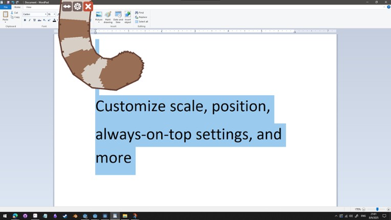 Tail Simulator screenshot