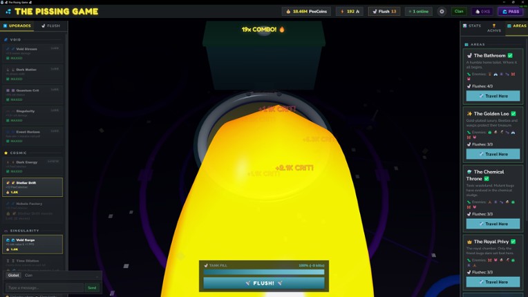The Pissing Game Image