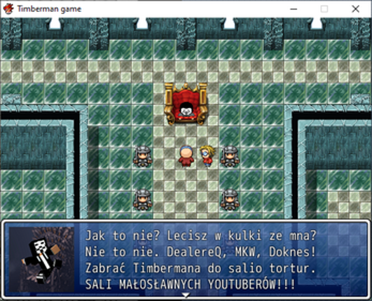 Timberman game screenshot