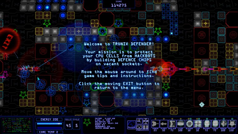 Tronix Defender screenshot