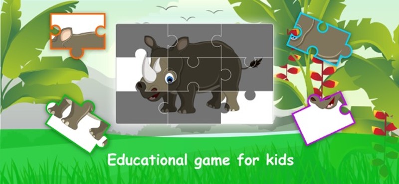 Zoo Animals: Puzzle for Kids screenshot