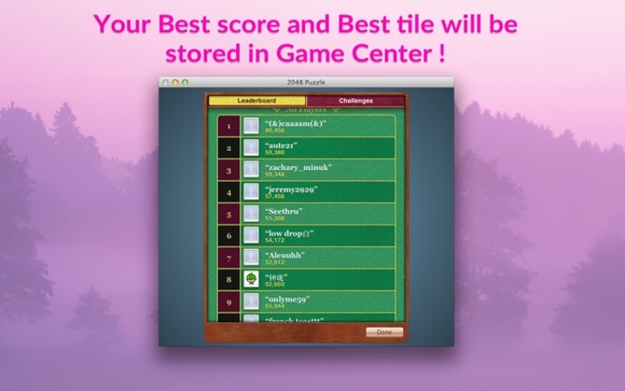 2048 Puzzle screenshot