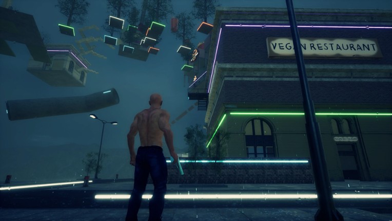 Bald Man Climbs Up screenshot
