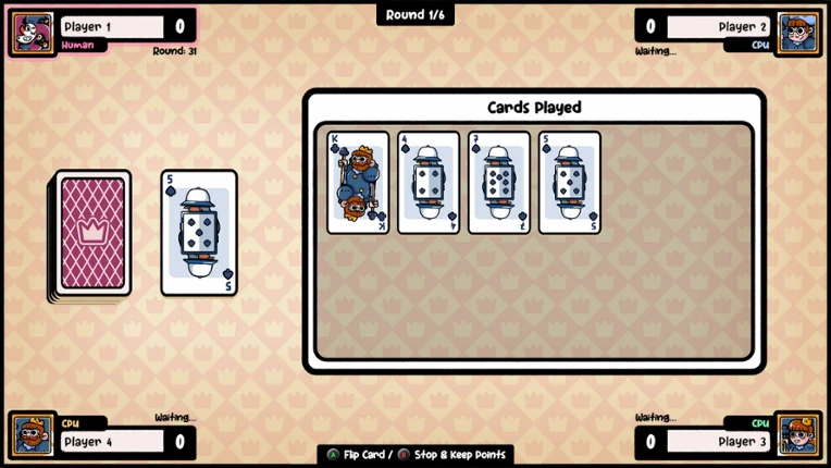Card Party Showdown Image