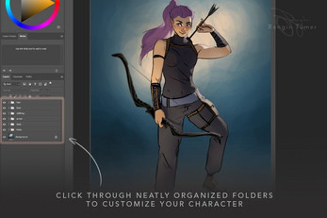 D&D Dress Up - Female Elf Ranger Image