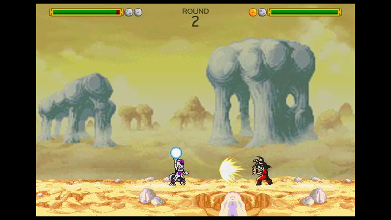 Dragon Ball Z: The 8-Bit Battle screenshot