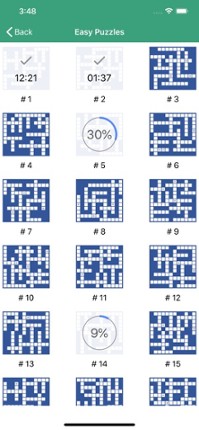 Fill-In Crosswords Image