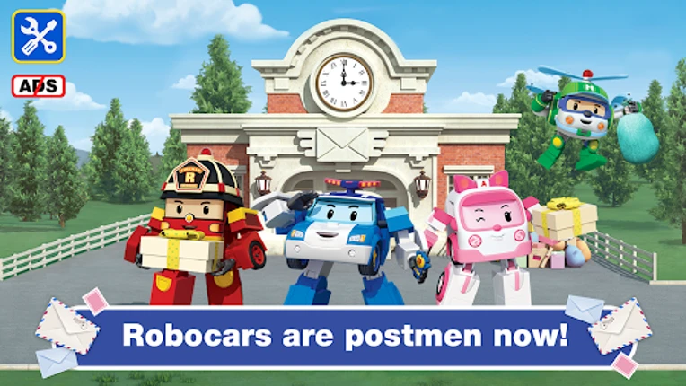 Robocar Poli: Postman Games! screenshot