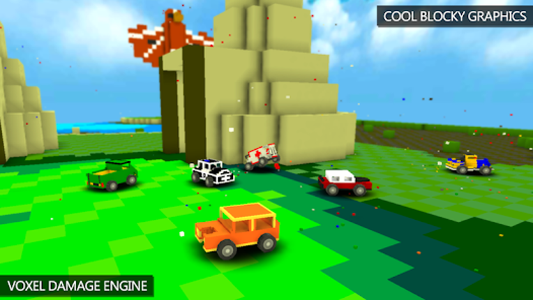 Blocky Demolition Derby screenshot