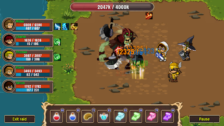 Epic Raiders - Auto Battler screenshot