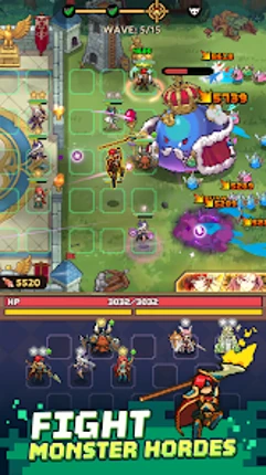 Pixel Defenders: Merge TD Game Image