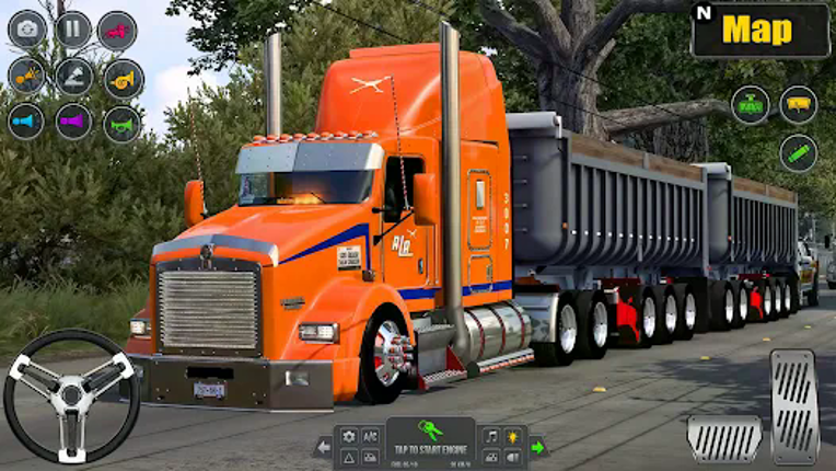 America Cargo Truck Driving 3D screenshot