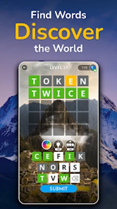 Calming Word Guess screenshot