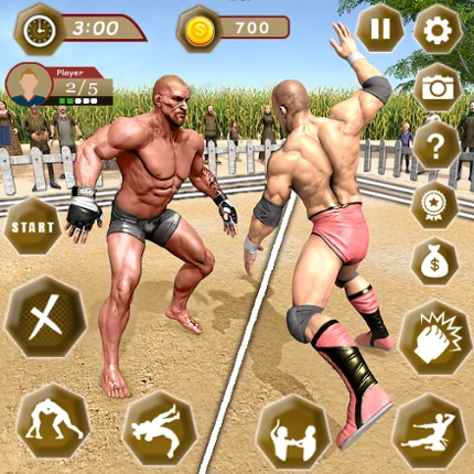 Kabaddi Games Fighting League Image