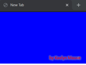 New Tab Image