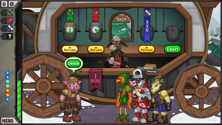 Jacksmith: Weapons and Warriors screenshot