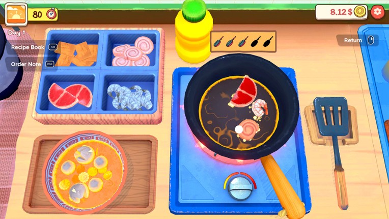 KuloNiku : Meatball Cooking screenshot