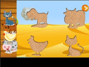 QCat Animal Zoo Puzzle Image