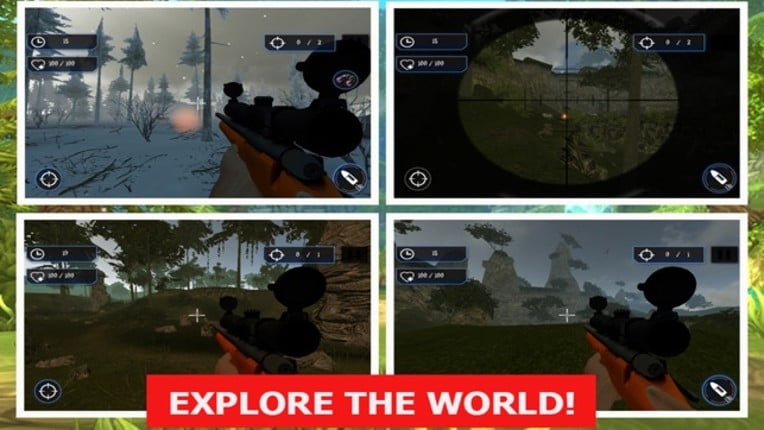 Sniper Deer Bow Hunter Shooting : Beast Jungle Wild Animal Reloaded screenshot
