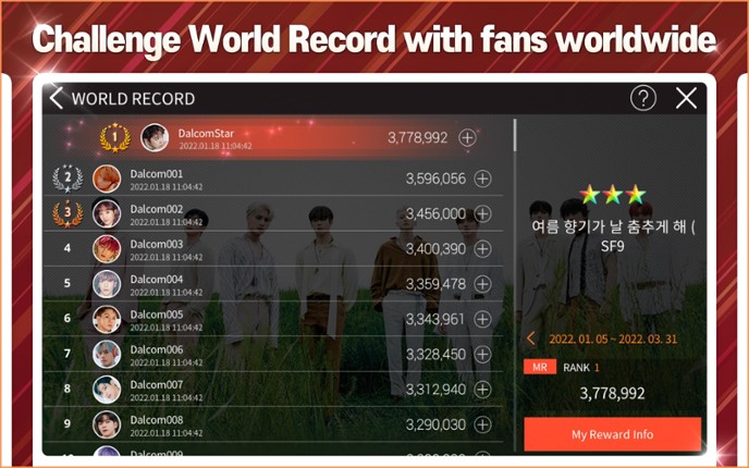 SuperStar FNC screenshot