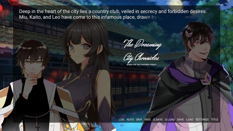 DREAMING CITY screenshot