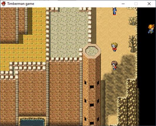 Timberman game screenshot