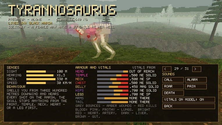 Trophy Rex screenshot