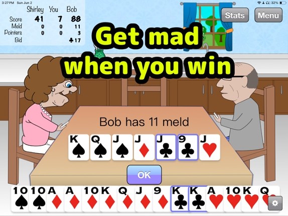 3 Hand Pinochle screenshot