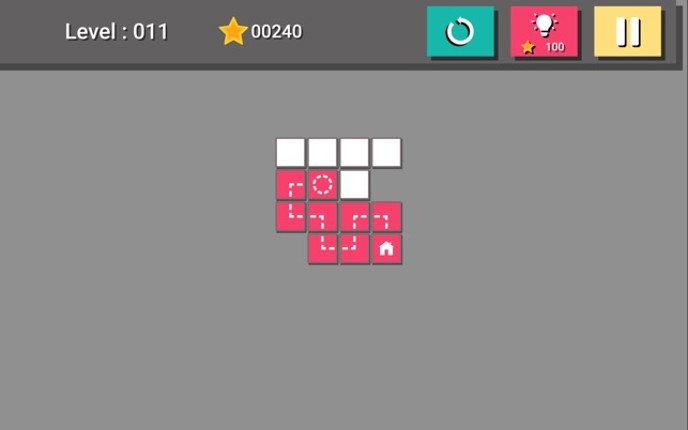 Color Fill : One Line Puzzle Image