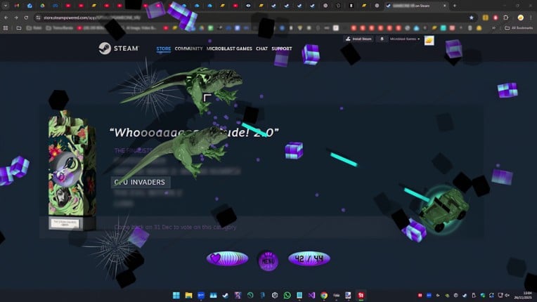 CPU Invaders - Movie Attack screenshot