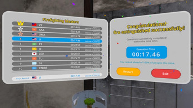 FireSwift: Gesture Firefighting Training – Trial Edition screenshot