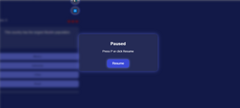 Fun Fact Rush: Neo-Blue Image