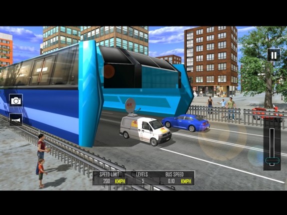 Futuristic Bus Driving Tour 3D screenshot