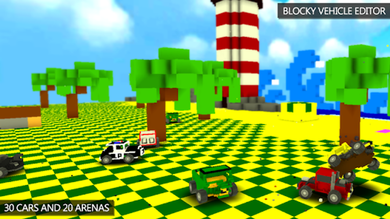 Blocky Demolition Derby screenshot