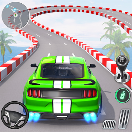 Muscle Car Stunts - Ramp Car Image
