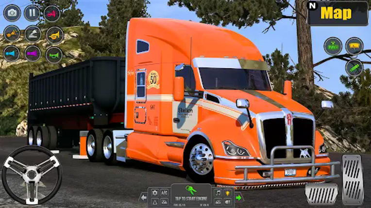 America Cargo Truck Driving 3D screenshot