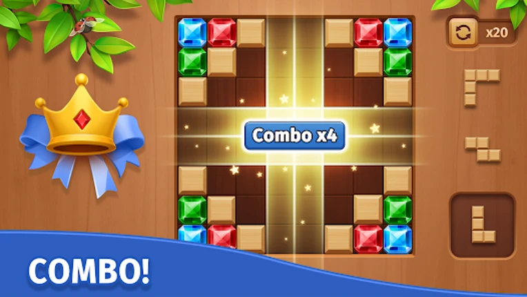 Cube Block - Woody Puzzle Game Image