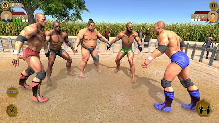 Kabaddi Games Fighting League Image